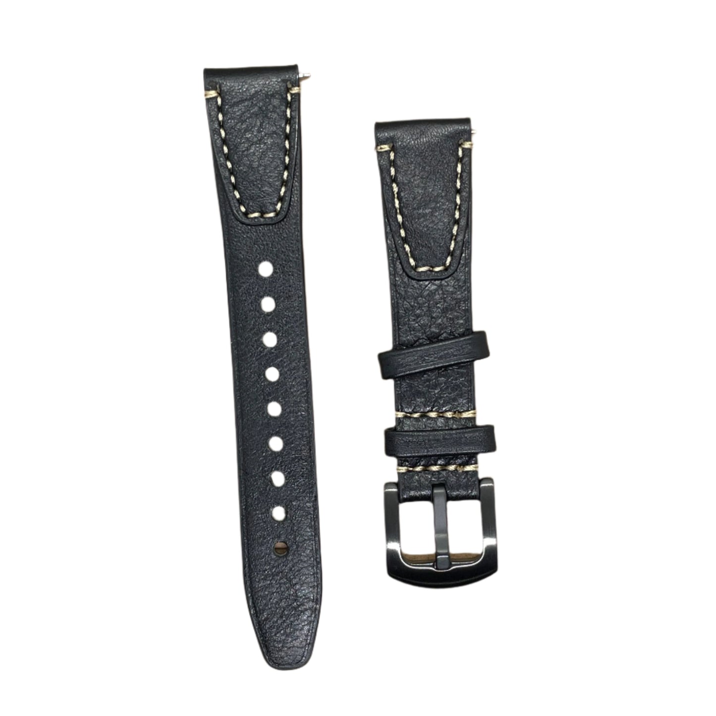Vintage Premium Leather Watch Strap – Quick Release