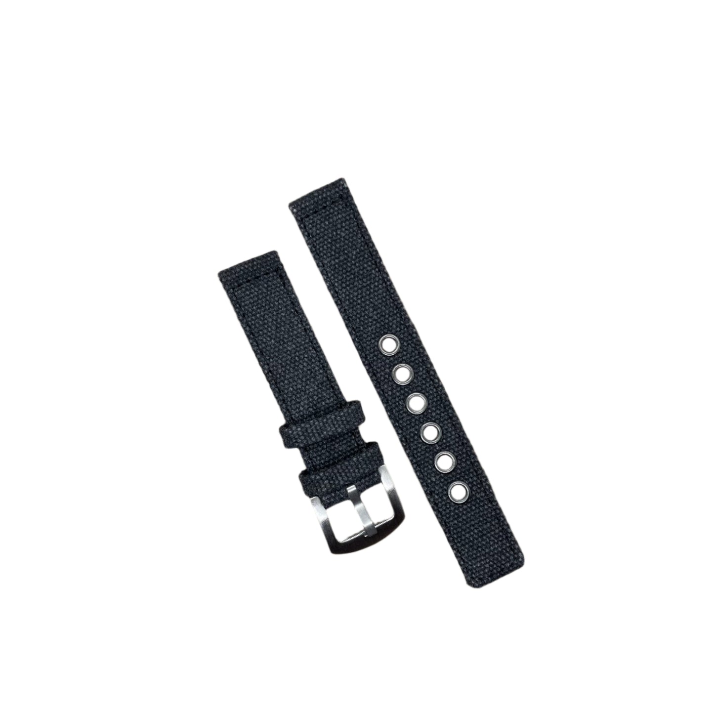 Black Denim Watch Strap – 18mm | Suparv