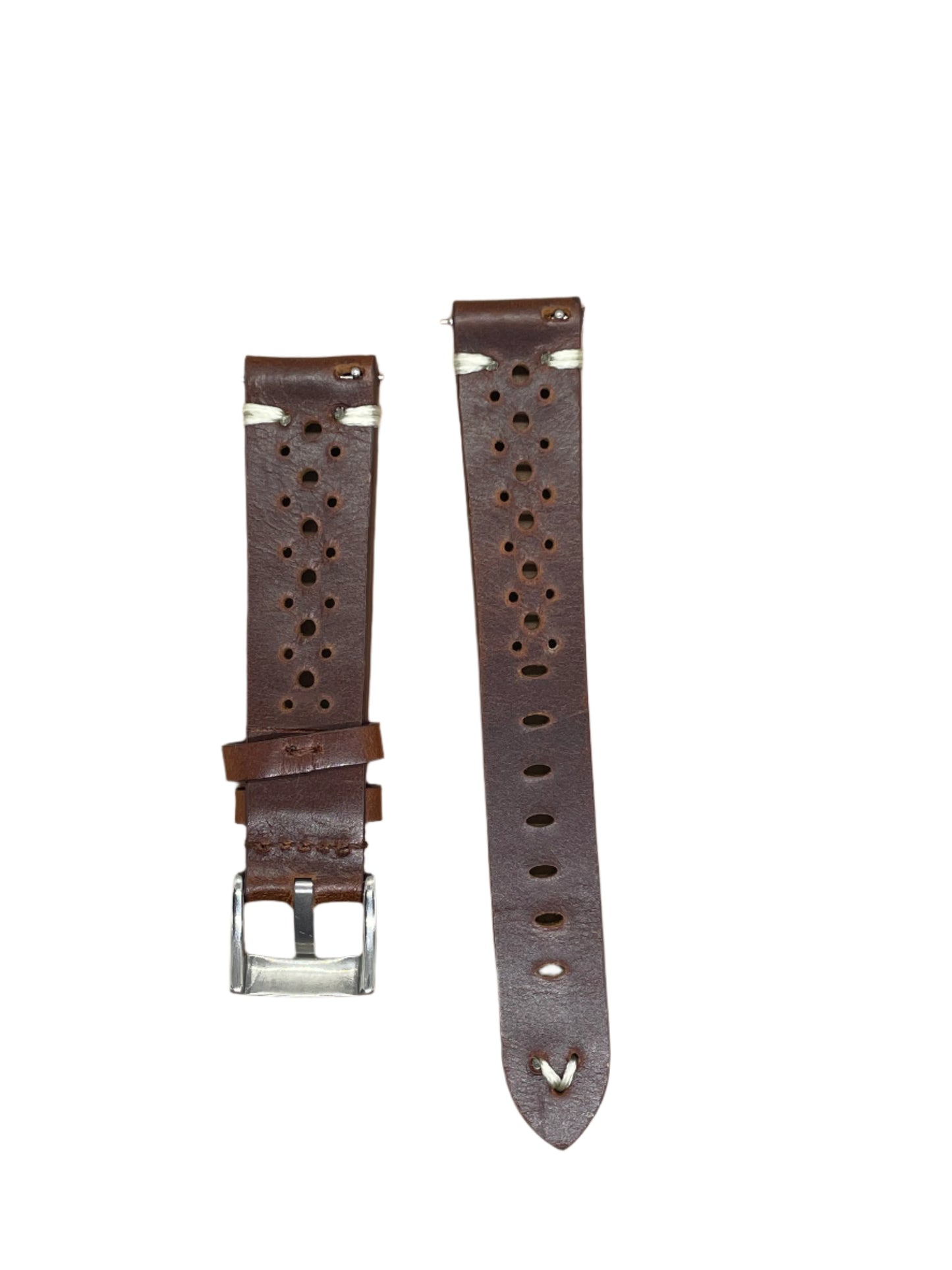 Full Grain Leather Rally Strap – Premium Quality with Quick Release