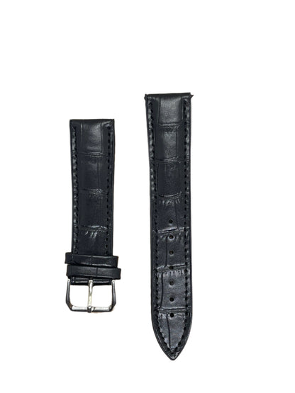 Hybrid Leather & Rubber Watch Strap – 20mm / 22mm / 24mm | Suparv Straps