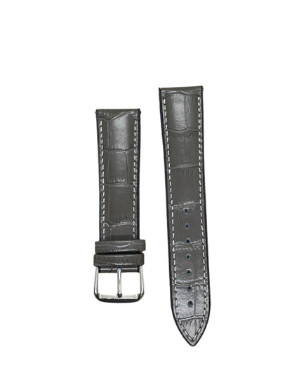 Hybrid Leather & Rubber Watch Strap – 20mm / 22mm / 24mm | Suparv Straps