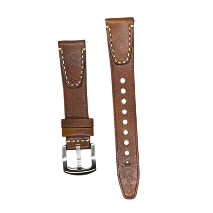 Vintage Premium Leather Watch Strap – Quick Release