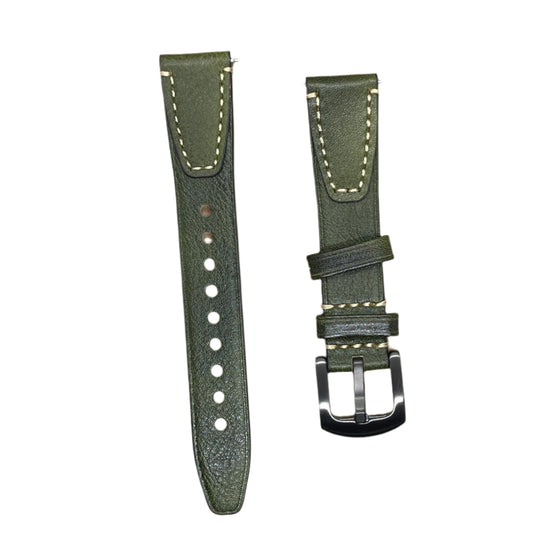 Vintage Premium Leather Watch Strap – Quick Release