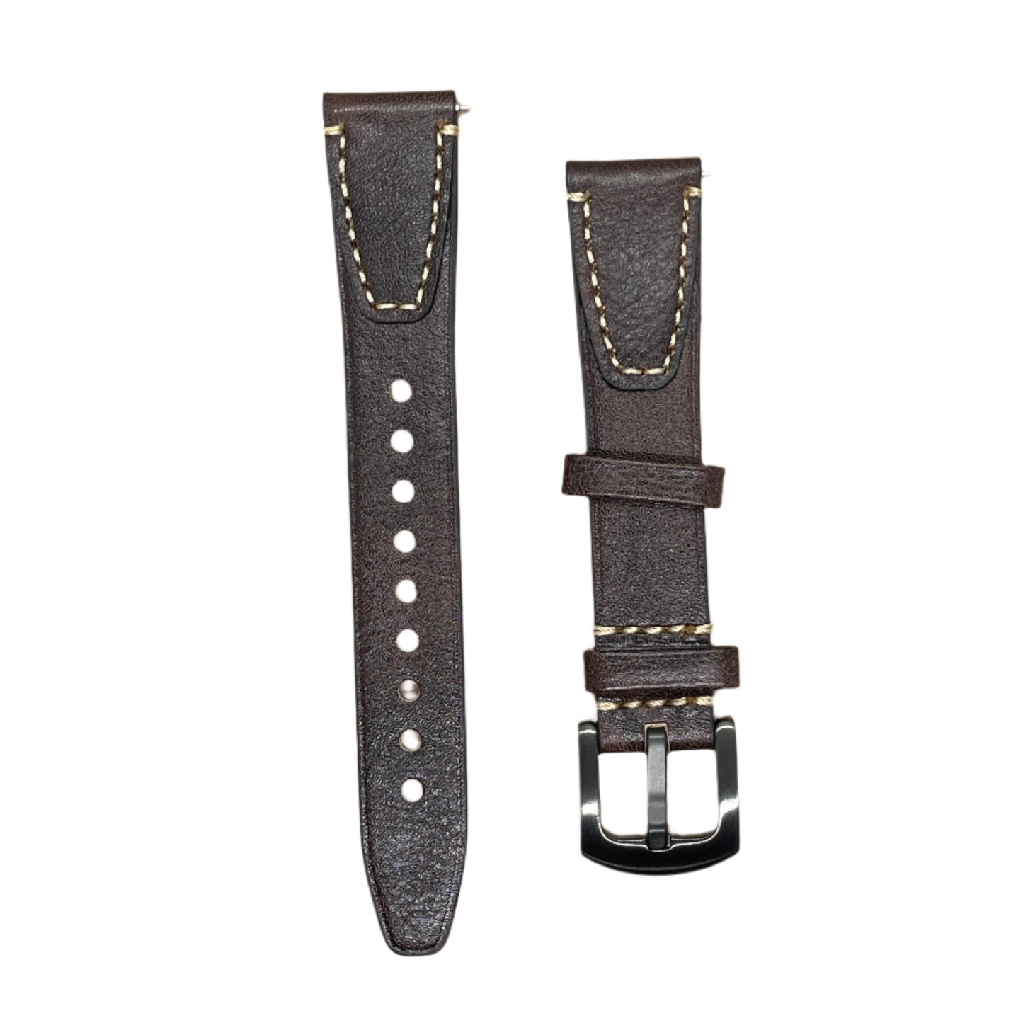 Vintage Premium Leather Watch Strap – Quick Release