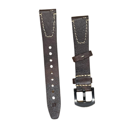 Vintage Premium Leather Watch Strap – Quick Release