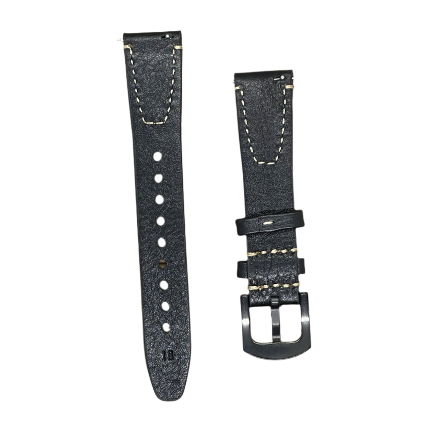Vintage Premium Leather Watch Strap – Quick Release