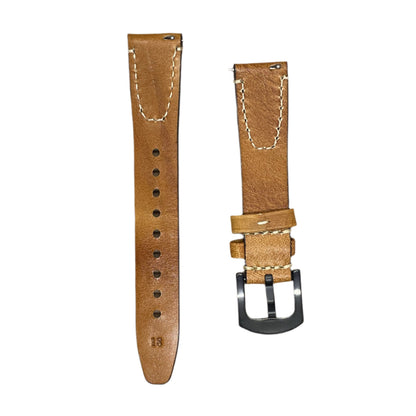 Vintage Premium Leather Watch Strap – Quick Release