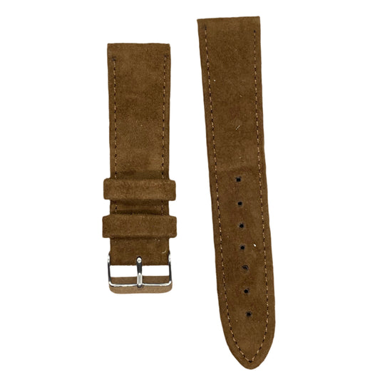 18mm/20mm/22mm Affordable Suede Leather Strap – Soft, Stylish & Comfortable