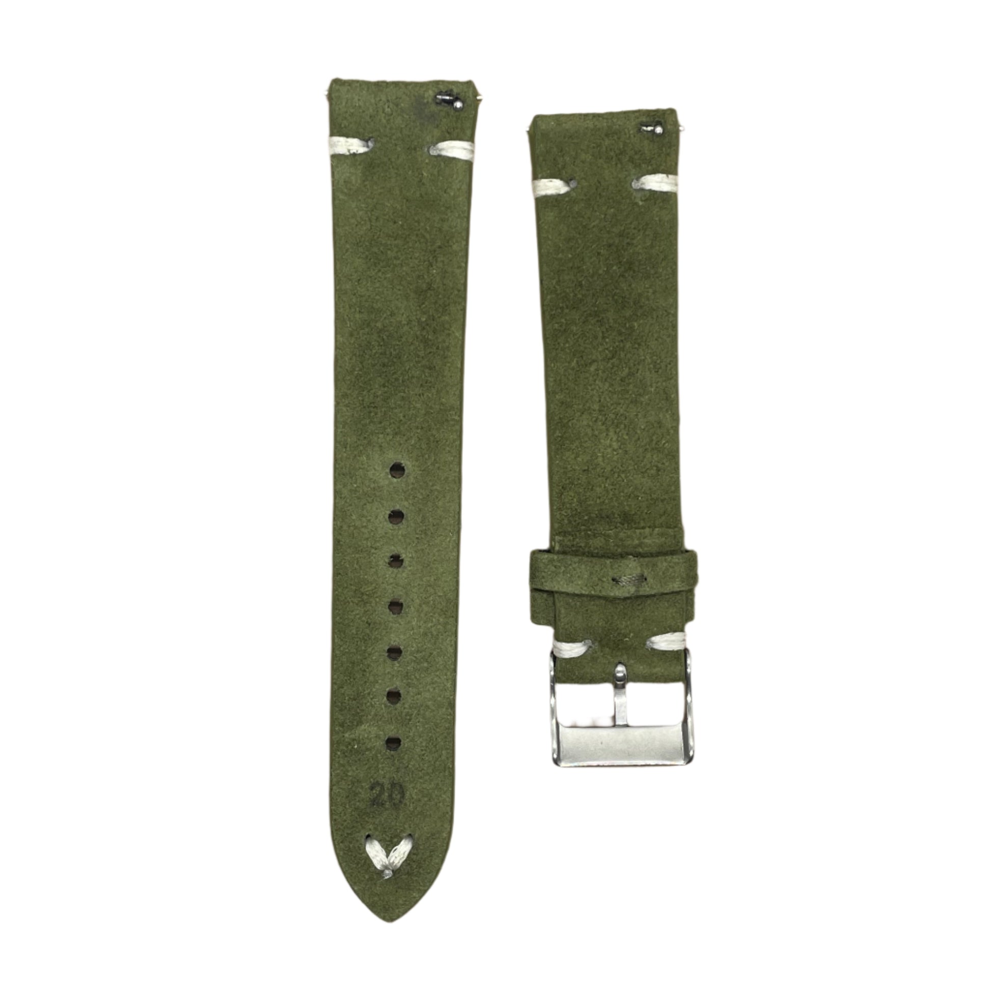 Top Grain Suede Watch Strap – Quick Release | 18mm / 20mm / 22mm