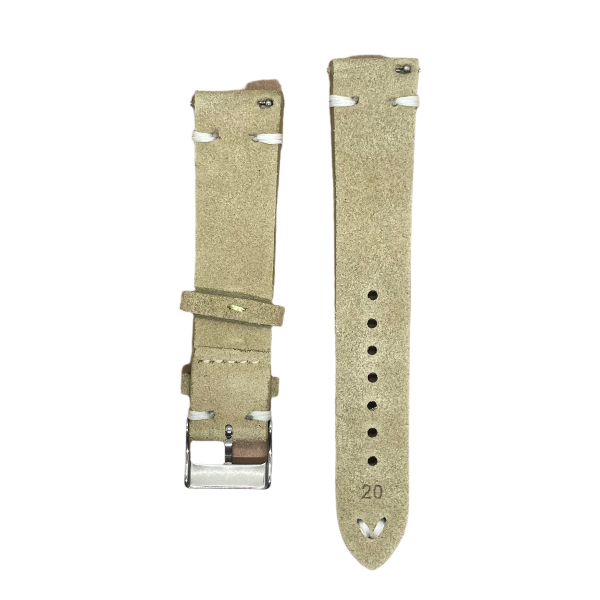 Top Grain Suede Watch Strap – Quick Release | 18mm / 20mm / 22mm
