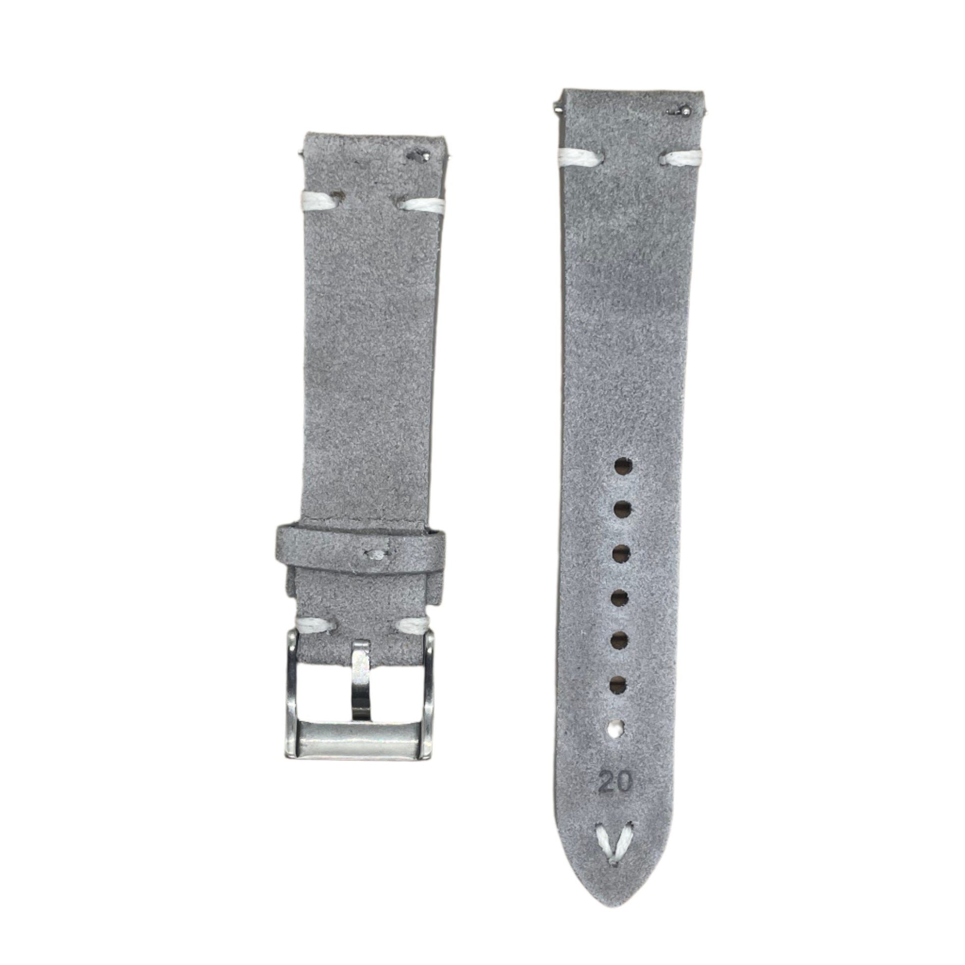Top Grain Suede Watch Strap – Quick Release | 18mm / 20mm / 22mm