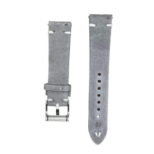 Top Grain Suede Watch Strap – Quick Release | 18mm / 20mm / 22mm