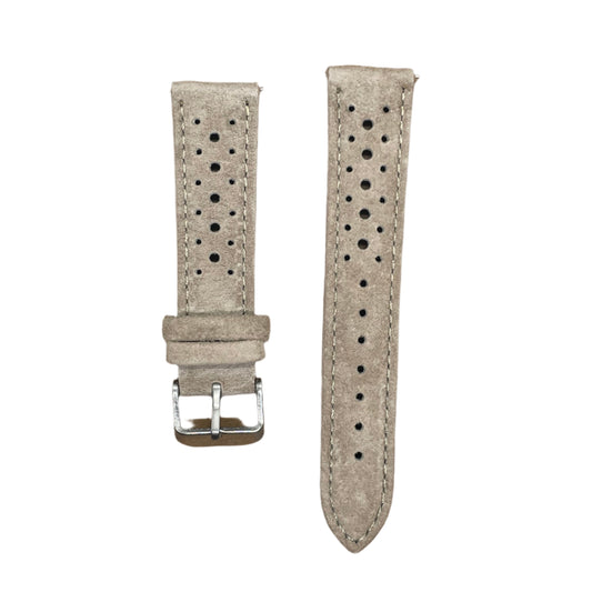 Racer Style Suede Watch Strap – Quick Release | 18mm / 20mm