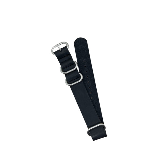 Classic Leather NATO Strap | Vintage-Inspired Elegance & Durability