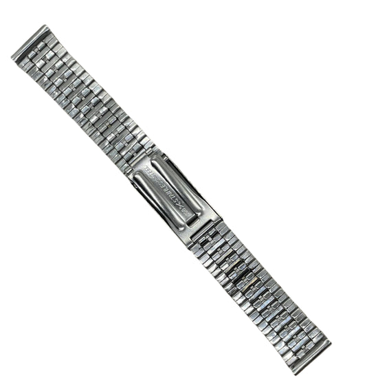 Stainless Steel Watch Bracelet – Brushed Finish | 18mm Straight End