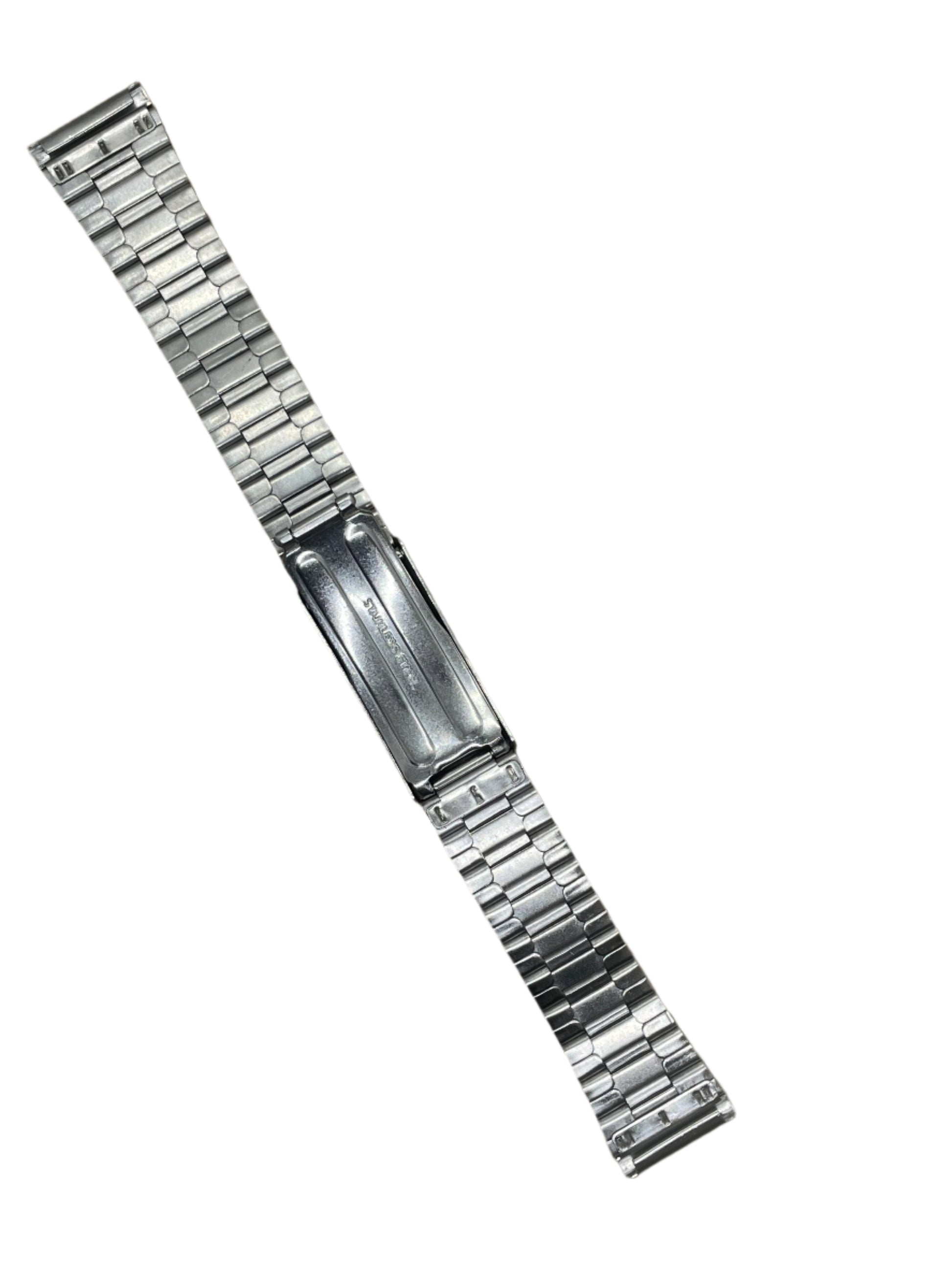Stainless Steel Watch Bracelet – Brushed Finish | 18mm Straight End