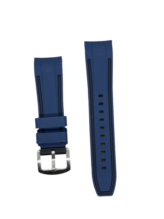 22mm Curved End Premium Silicone Strap
