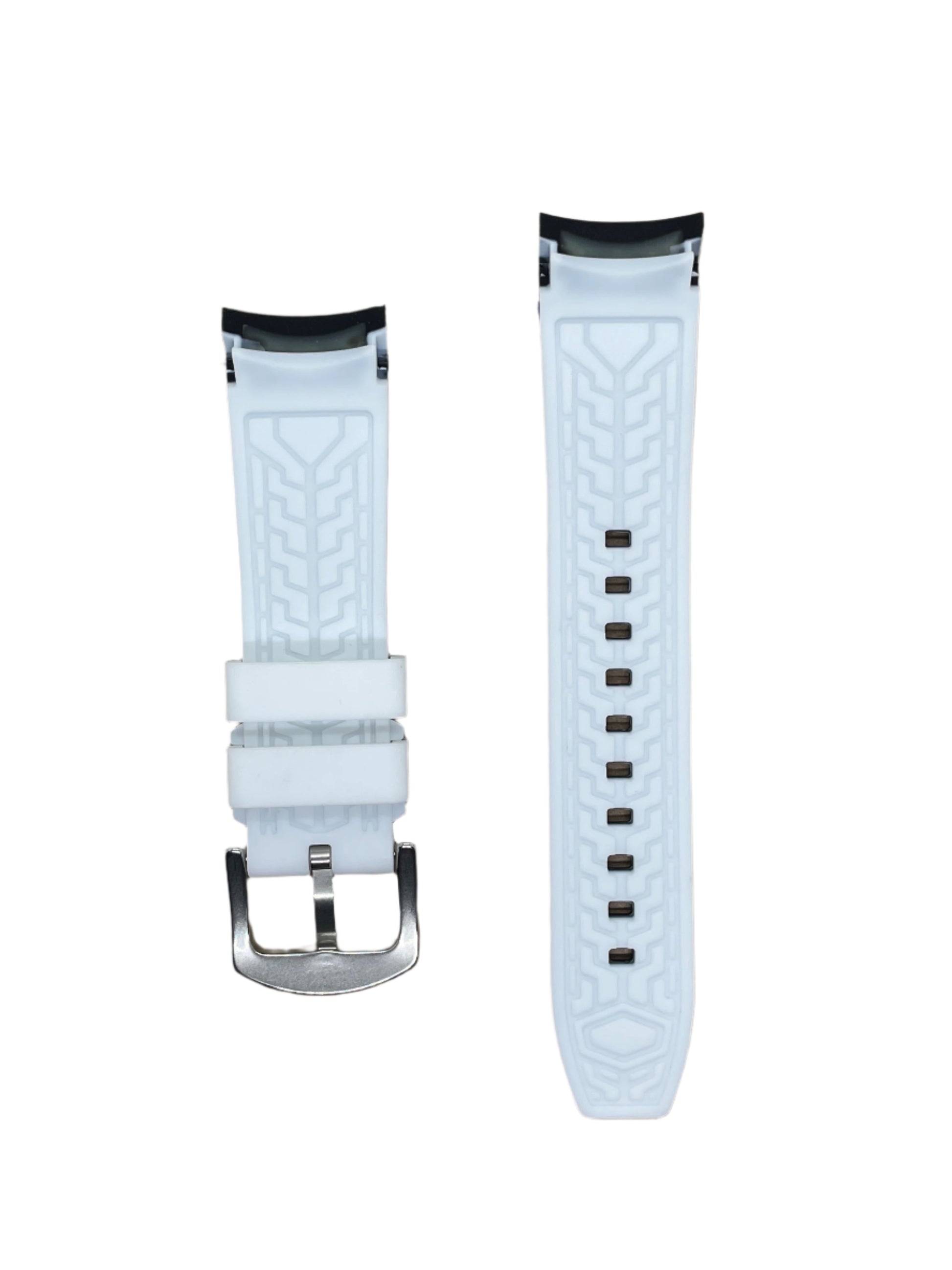 22mm Curved End Premium Silicone Strap