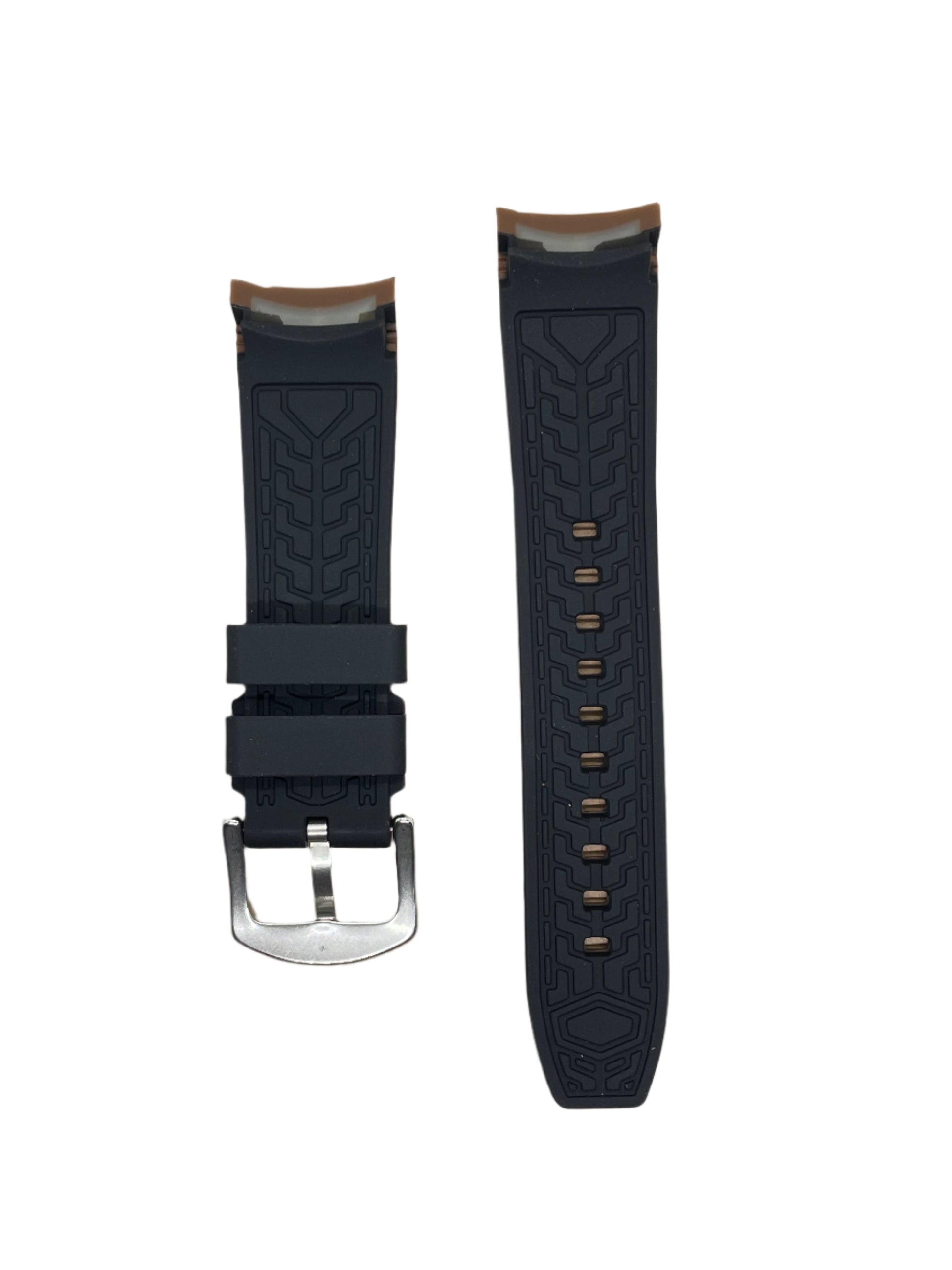 22mm Curved End Premium Silicone Strap