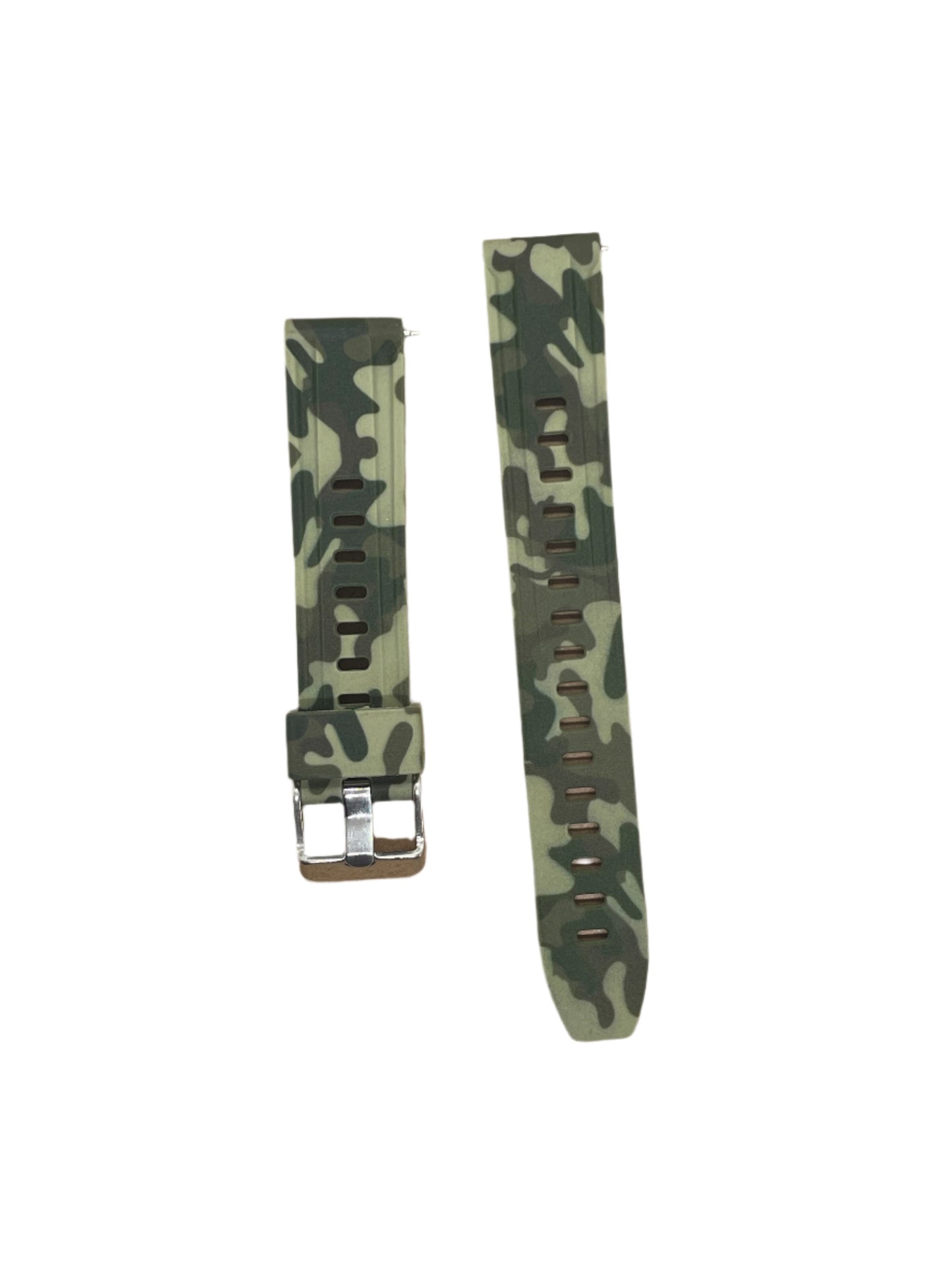 Camouflage Rubber Strap with Quick Release – 18mm / 20mm