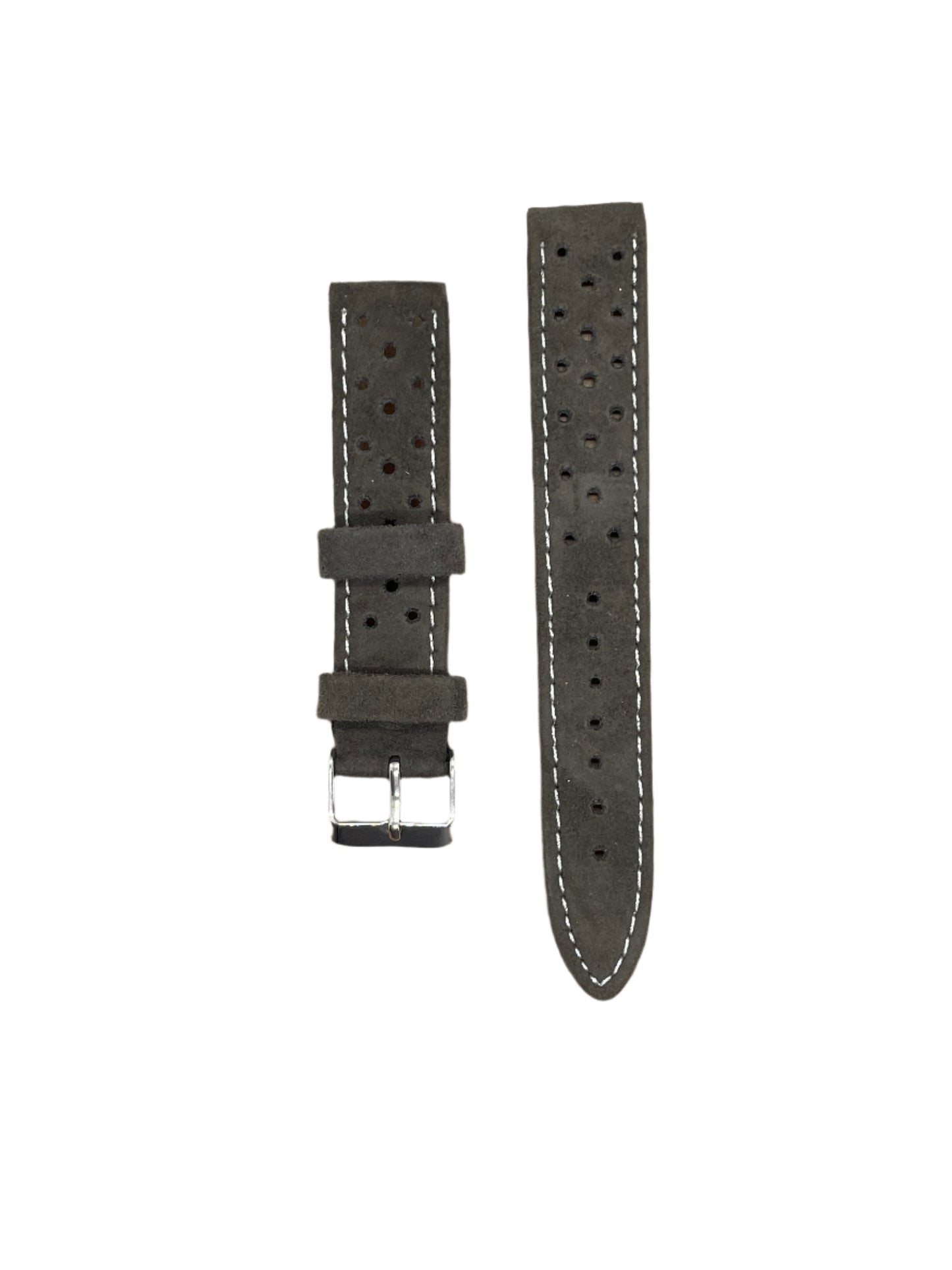 18mm Affordable Suede Rally Strap – Classic Motorsport-Inspired Style