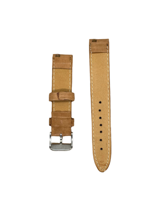 18mm Affordable Suede Leather Strap – Soft, Stylish & Comfortable